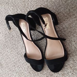 Black Block Heels